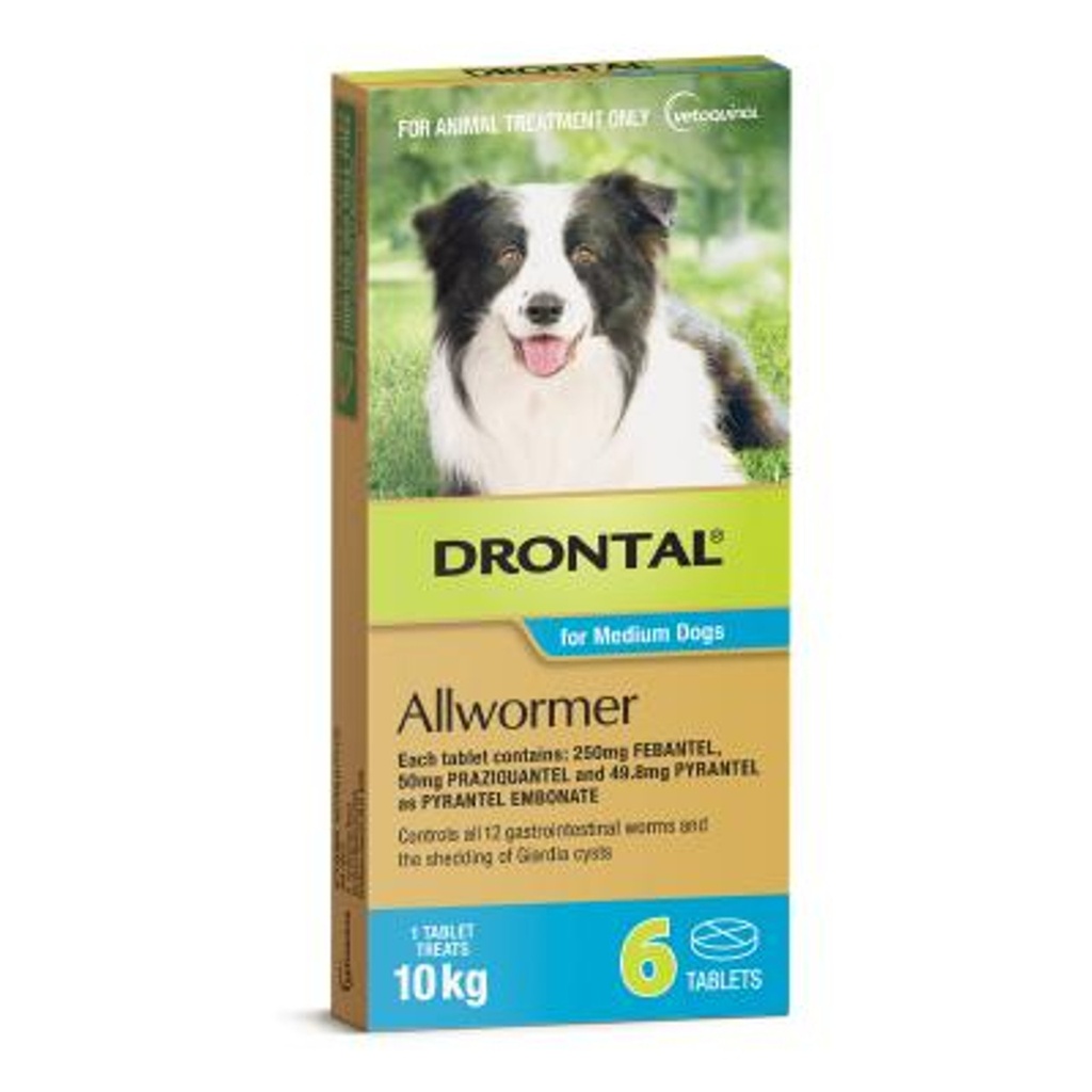 DRONTAL MEDIUM FOR 10KG