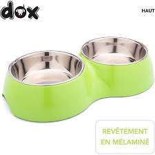 ECUELLE DOUBLE CAOUTCHOU VERTE