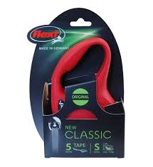 FLEXI NEW CLASSIC LAISSE NOIR 5M LAISSE  25KG