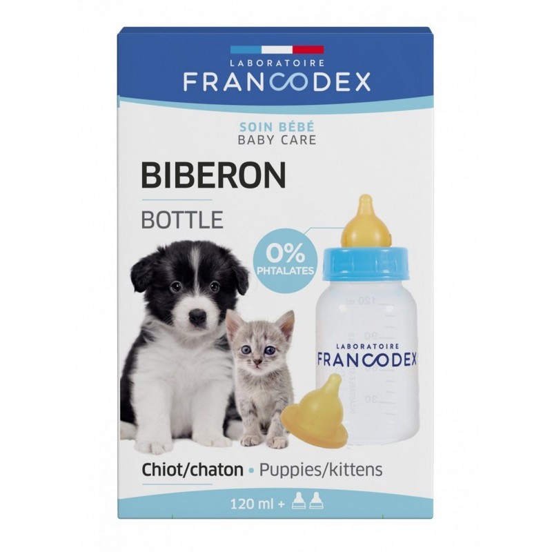 FRANCODEX BIBERON 2 TETINES CNCT