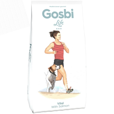 GOSBI LIFE VITAL ADULT WITH SALMON AU KILO