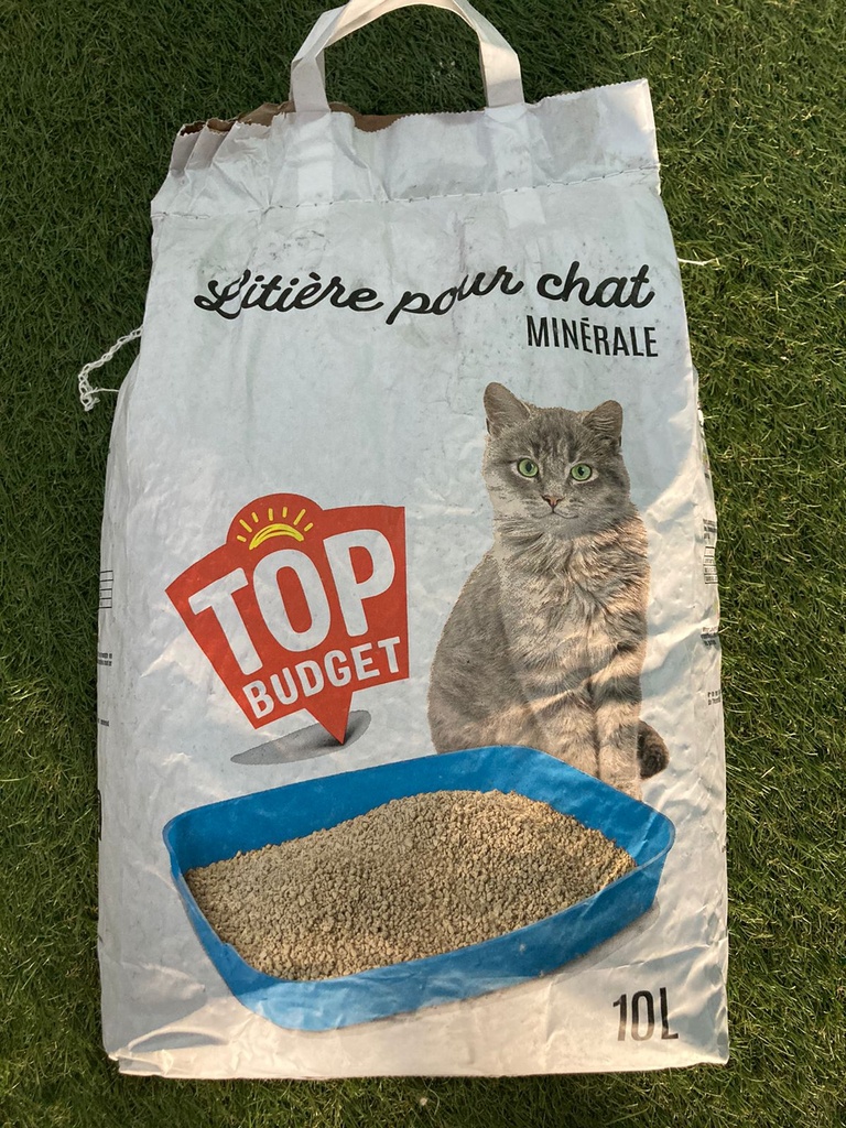 LITIERE POUR CHAT MINERALE 10L 