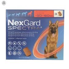 NEXGARD SPECTRA. ,antiparasitaire interne /externe 30 a 60 kg 
