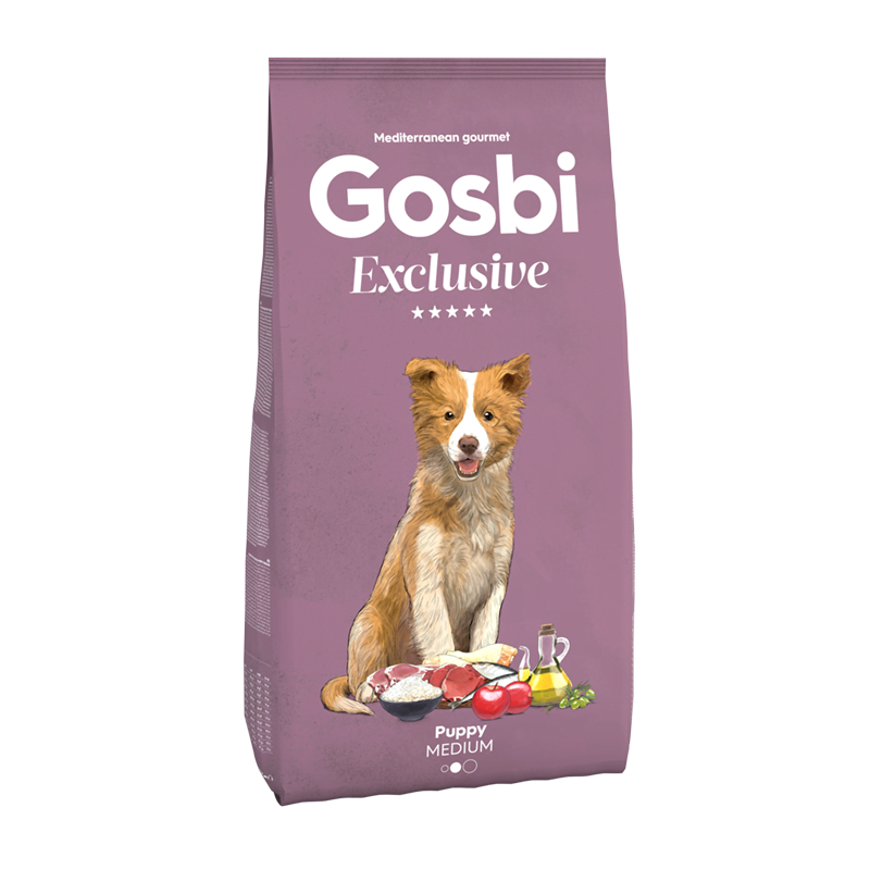 GOSBI EXCLUSIVE PUPPY MEDIUM AU KILO