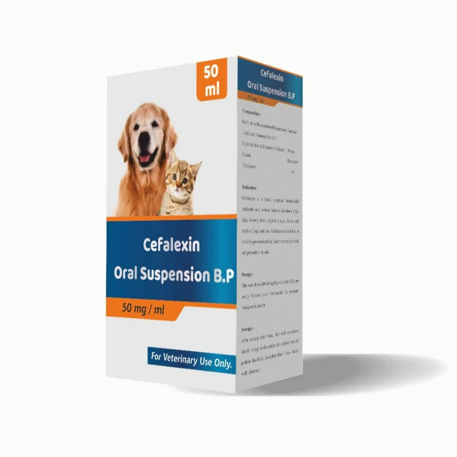 CEFALEXIN SUSPENSION ORALE 50MG/ML