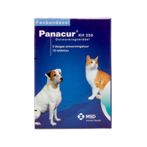 [FENBEN-CP250MG-API-9] FENBENDAZOLE CP 250MG POUR CHIEN 5KG