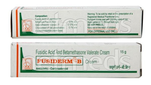 [FUSADER-TUBE-ATB-AF-CREME] FUSADERM (FUSIDIC ACID 5MG & BETAMETHASONE 1MG) CREME