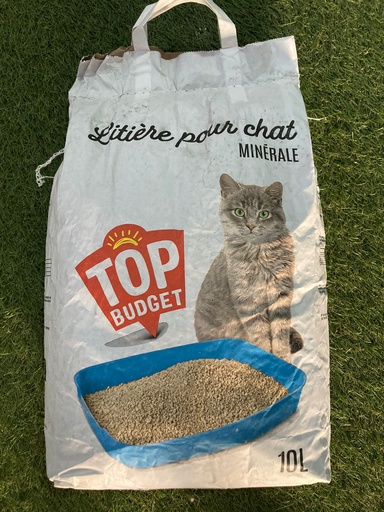 [235046] LITIERE POUR CHAT MINERALE 10L 