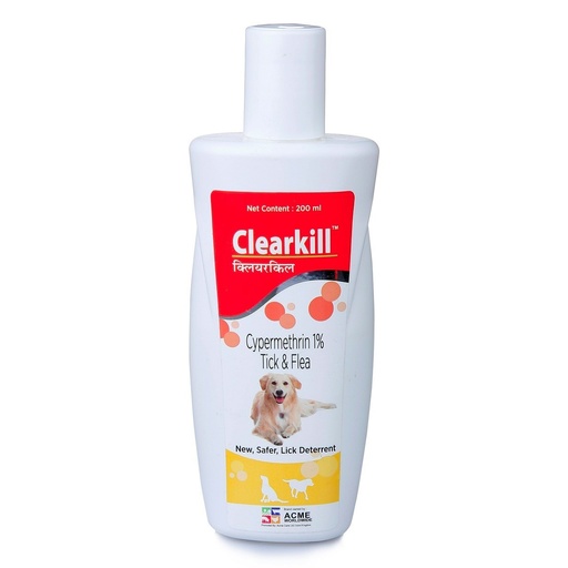 [AACC0011] CLEARKILL SHAMPOING ANTIPARASITAIRE CHIEN